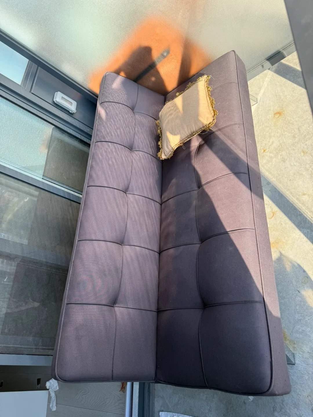 Dark Gray Futon Couch image indicator(4)