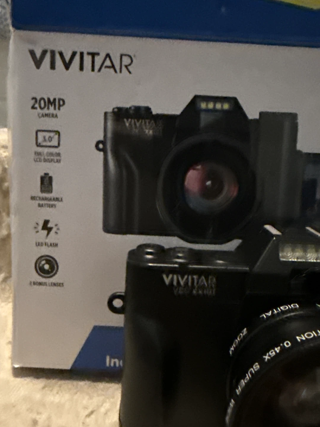 Vivitar VES X410I 20MP 4K Camera - photo 2