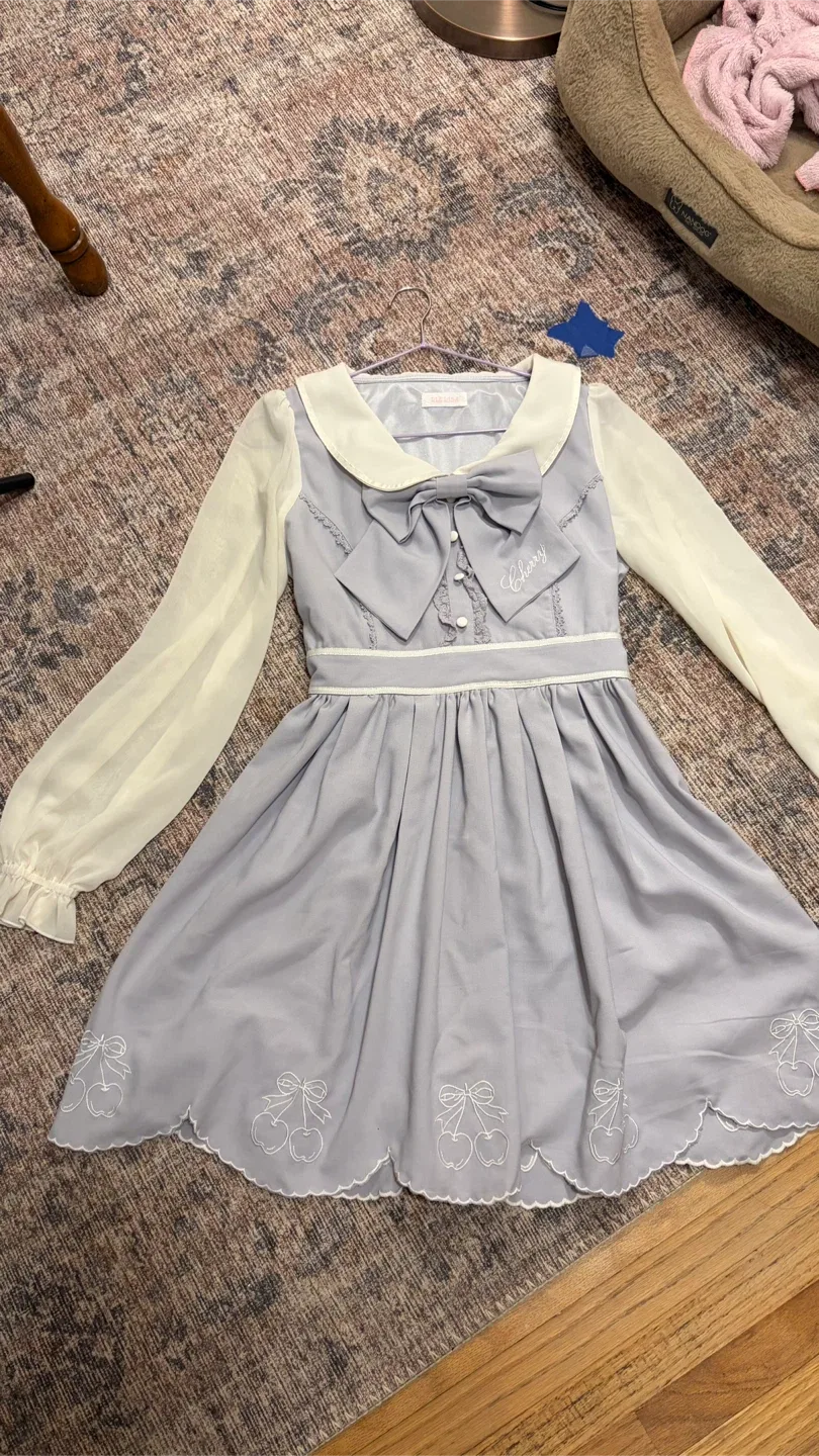 Liz Lisa Cherry Embroidery Dress