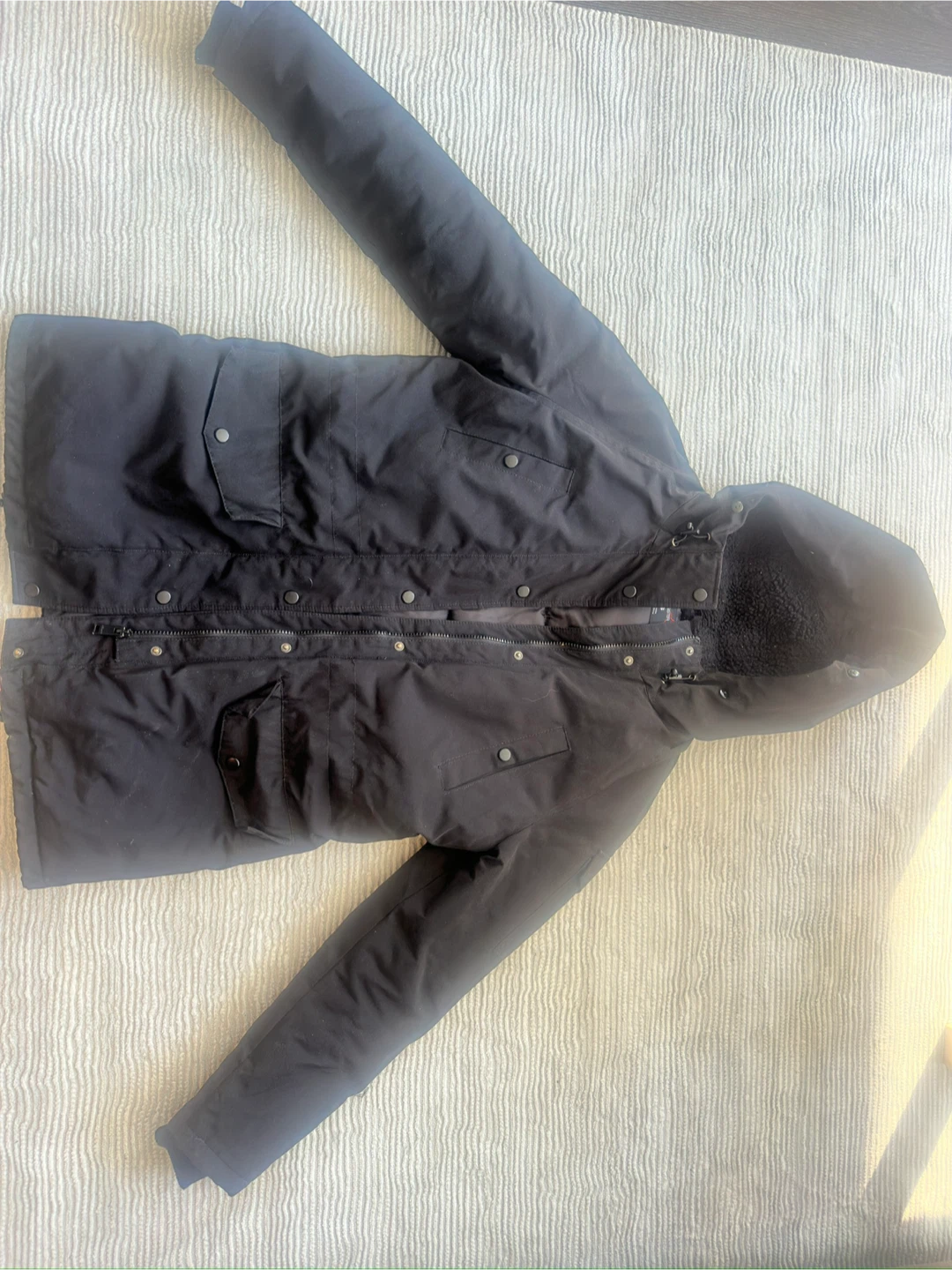 Black Winter Jacket - photo 4