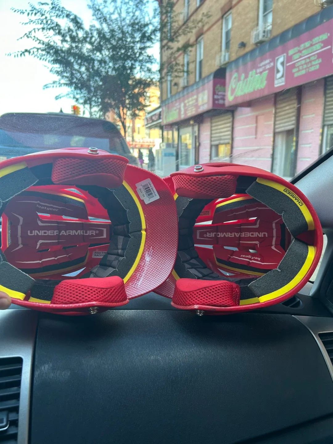 Under Armour Adult Batting Helmet - Red image indicator(2)