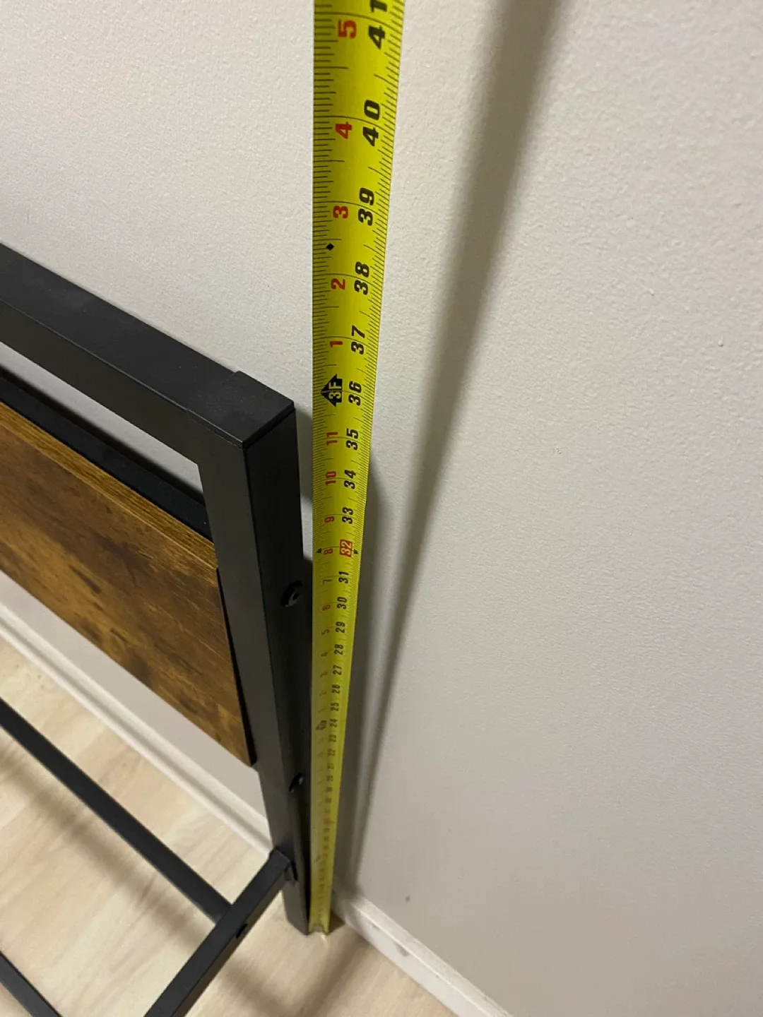 Metal and Wood Bed Frame image indicator(4)