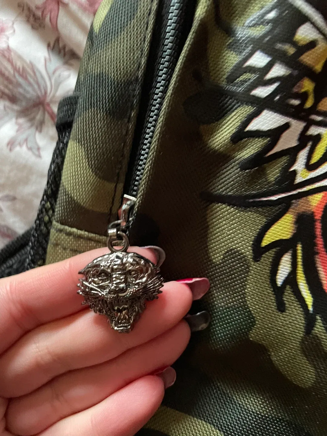 Ed Hardy Camo Backpack image indicator(3)