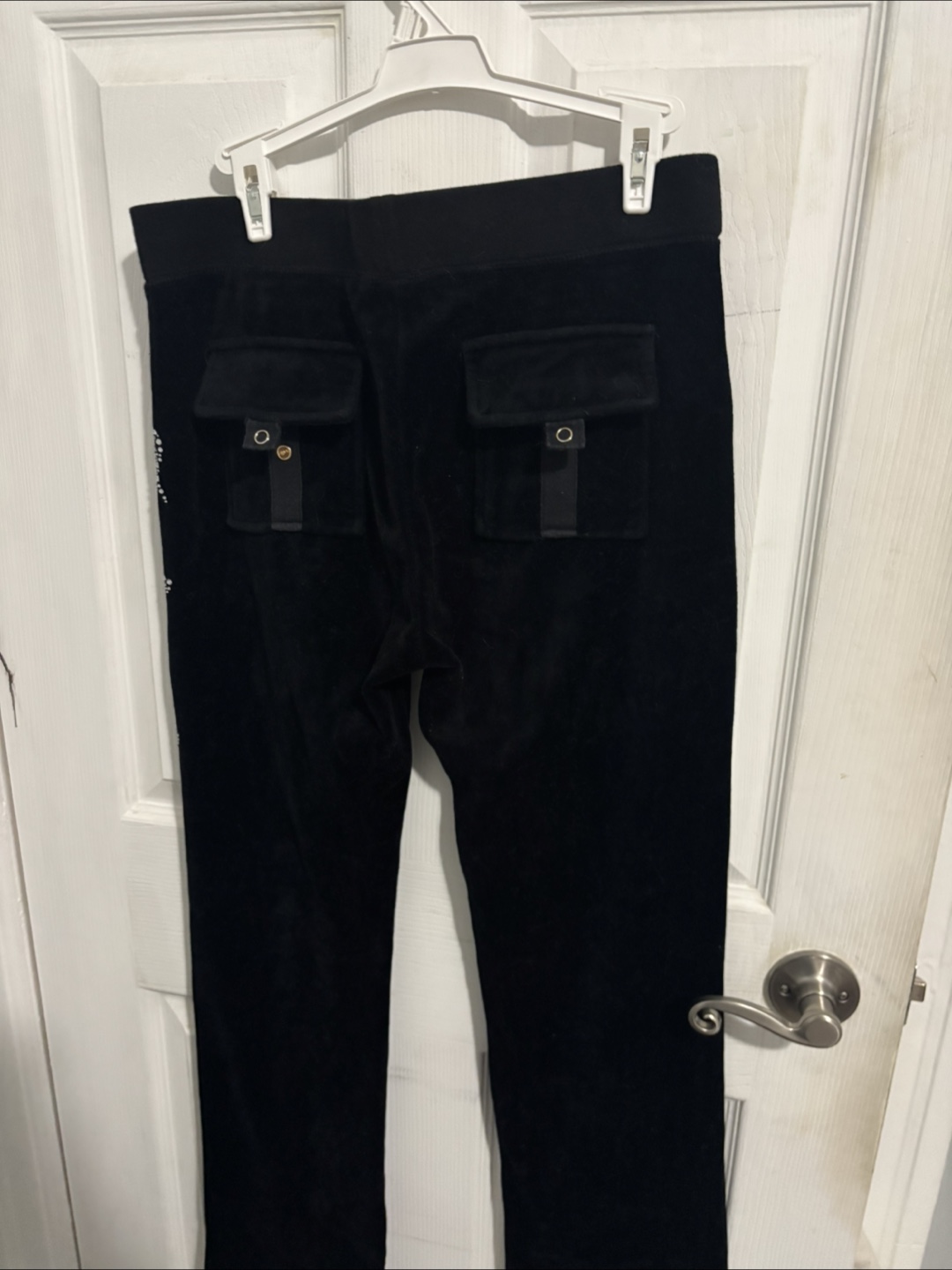 Juicy Couture Black Velour Tracksuit Set - photo 4