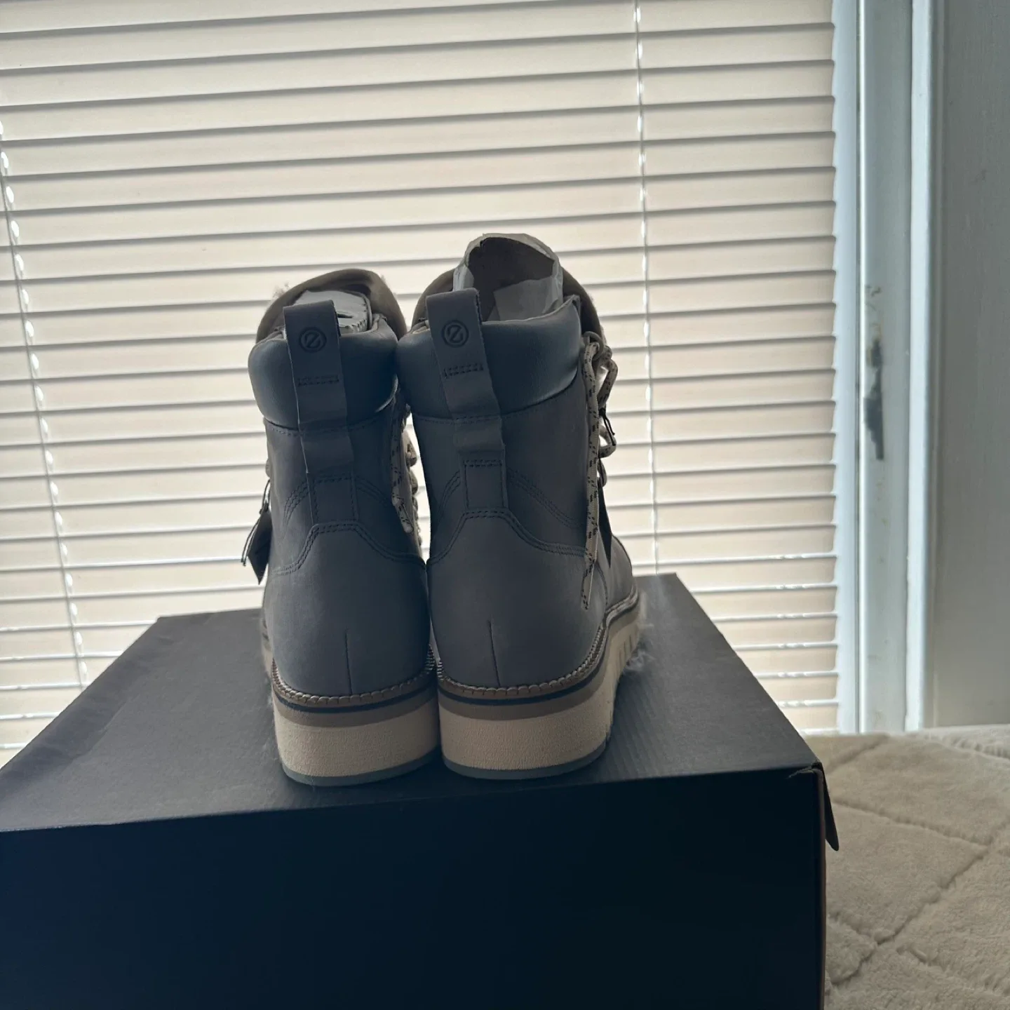 Cole Haan Gray Waterproof Hiker Boot image indicator(4)