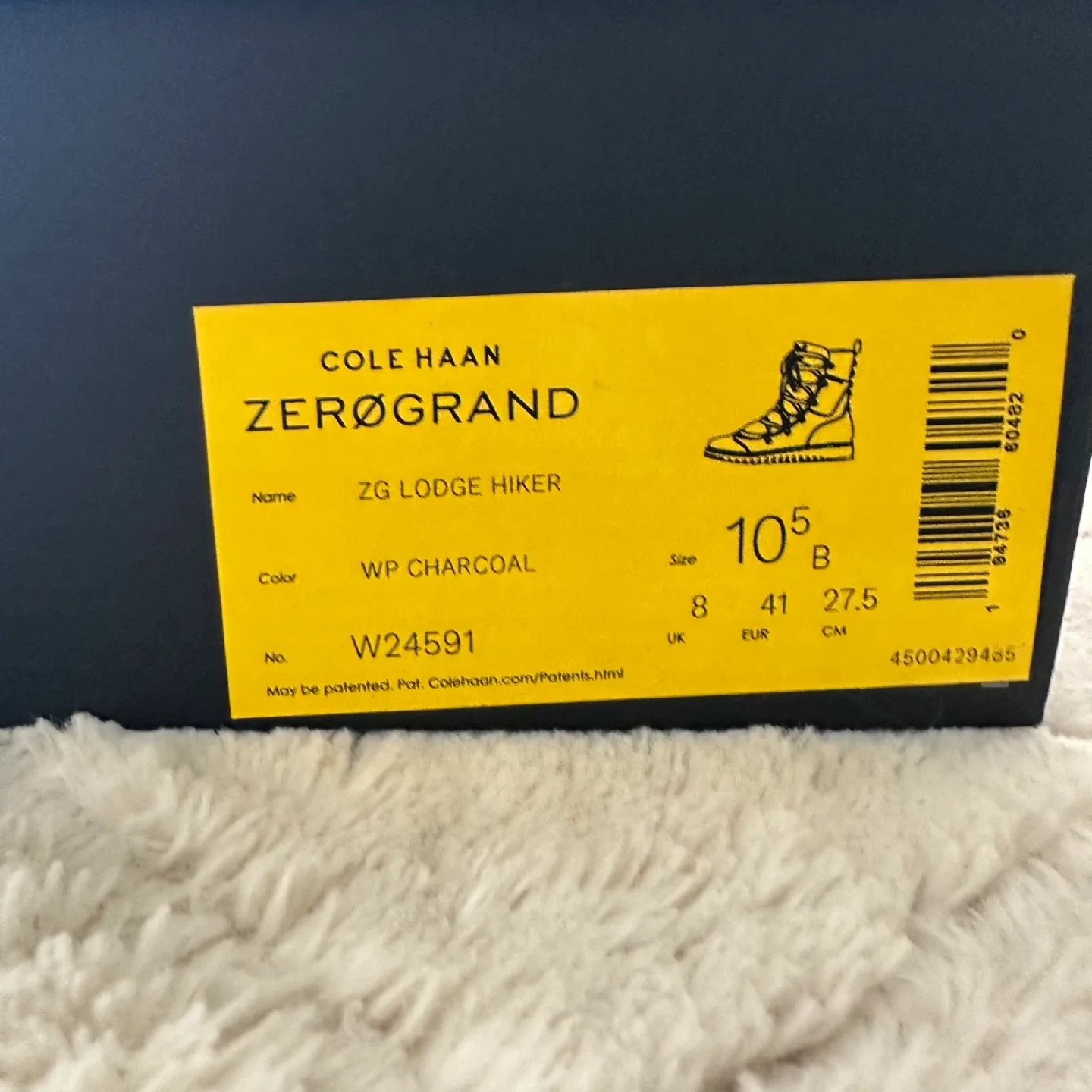 Cole Haan Gray Waterproof Hiker Boot image indicator(10)