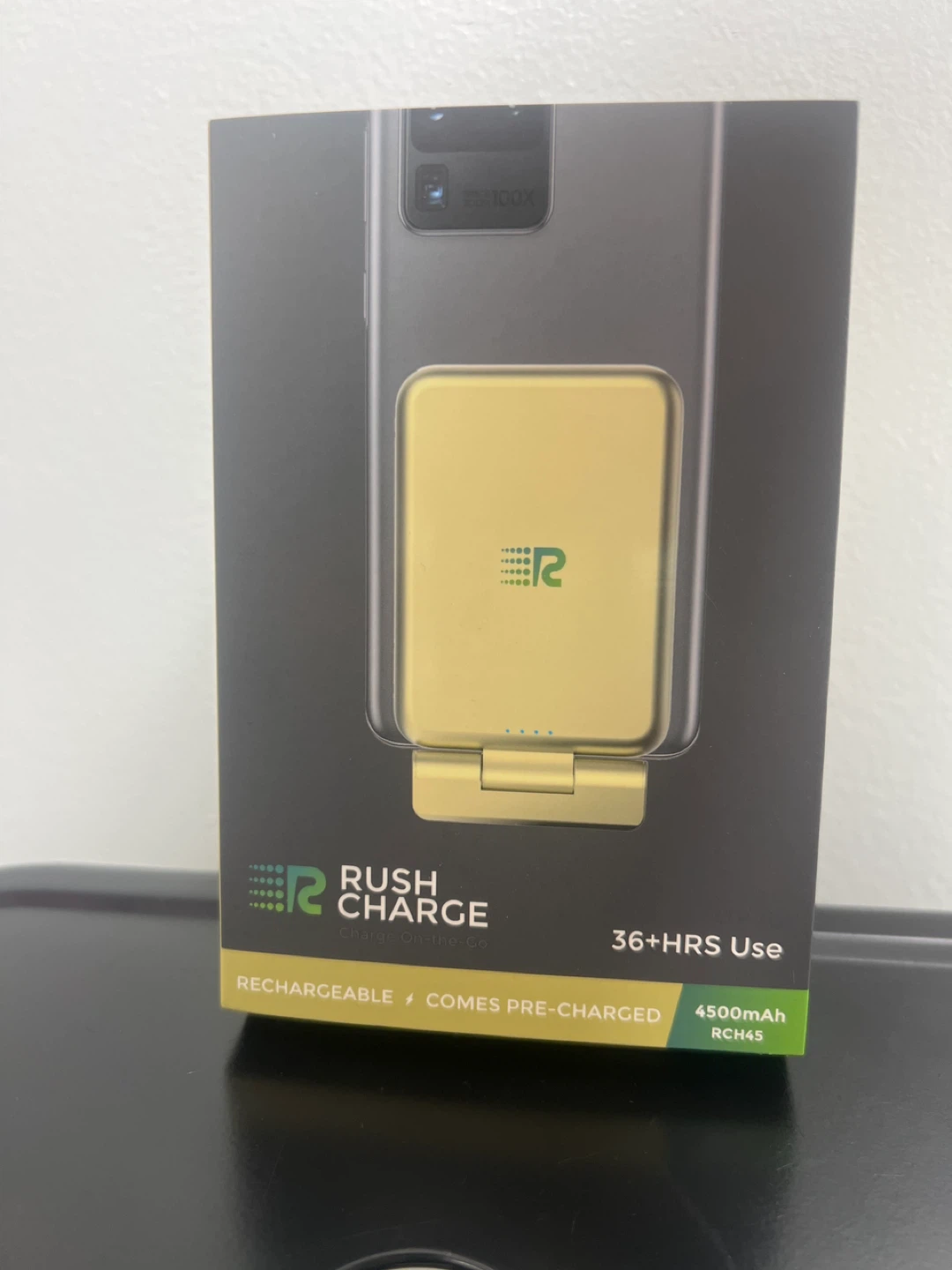 Rush Charge 4500mAh Power Bank - 36+ HRS Use