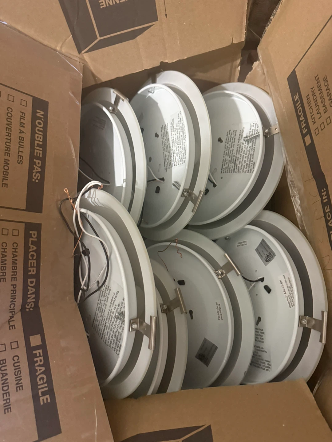 LED Ceiling Lights - A8012-BN