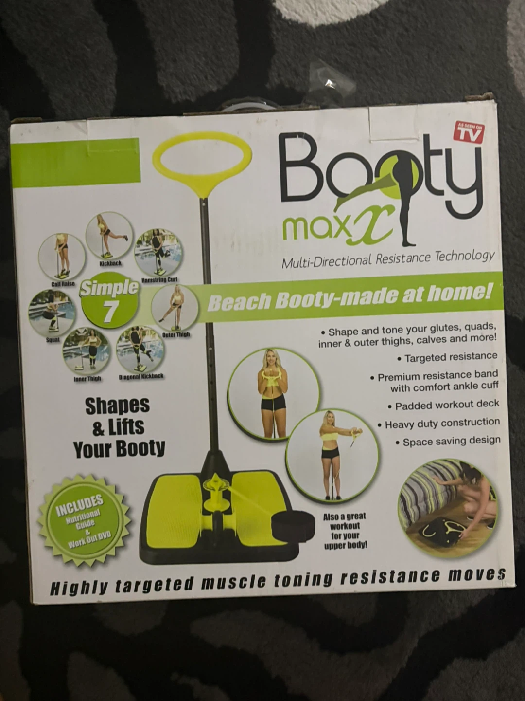 Booty Maxx Home Workout Resistance Band Training - photo 2