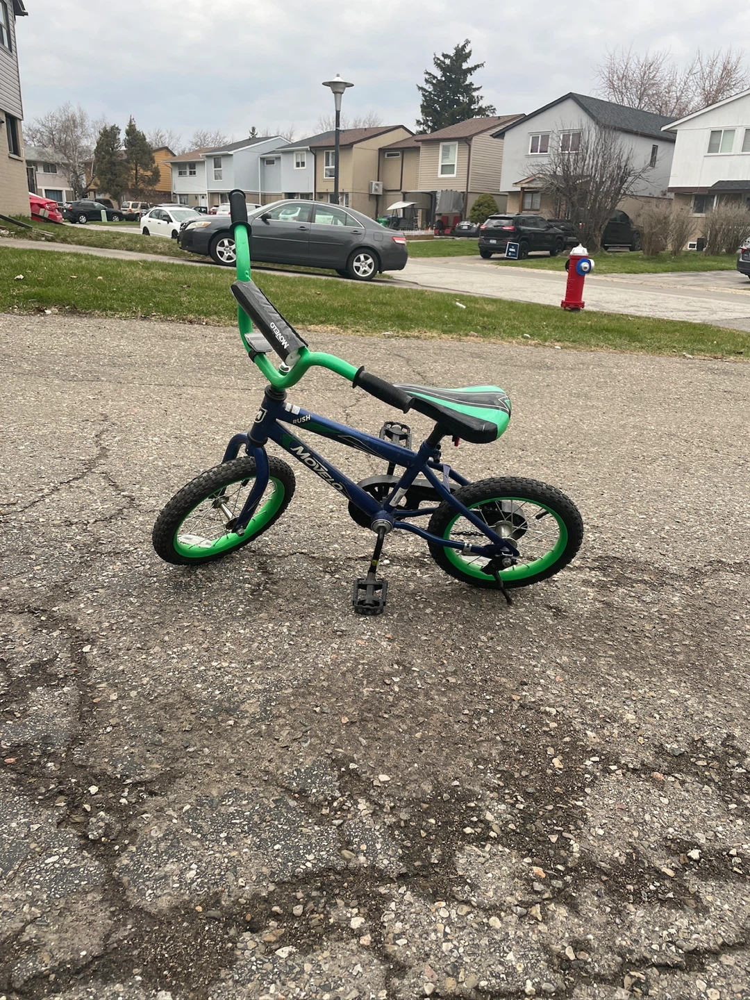 Movelo Rush Kids' Bike - Blue & Green - photo 2