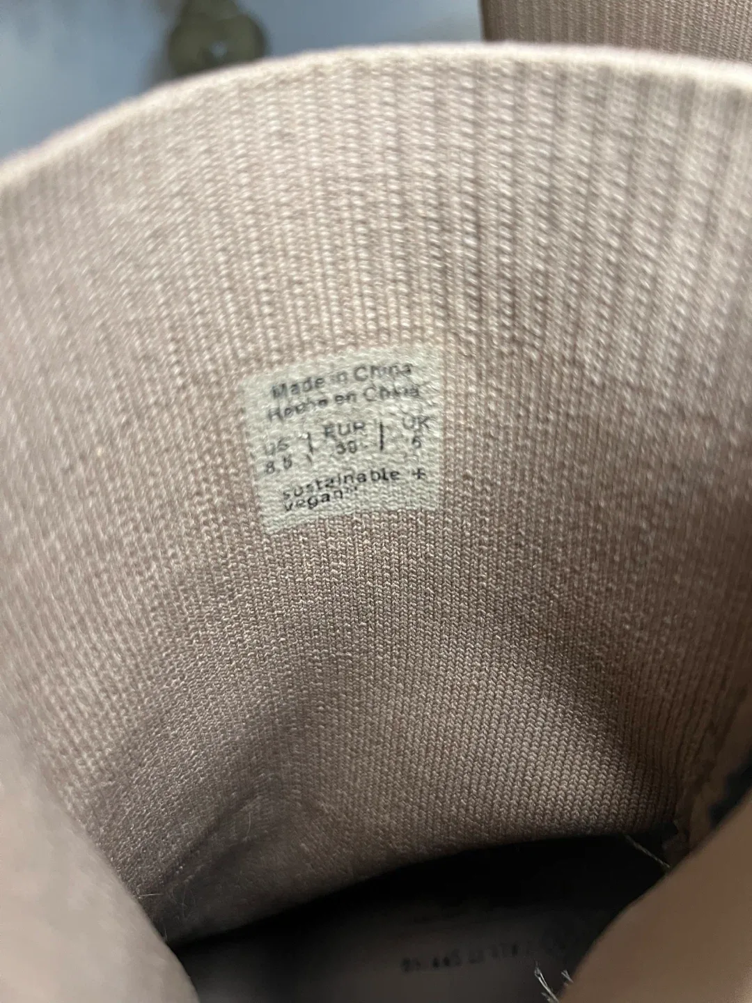 Call It Spring Beige Sock Boots - Size 8.5 image indicator(5)