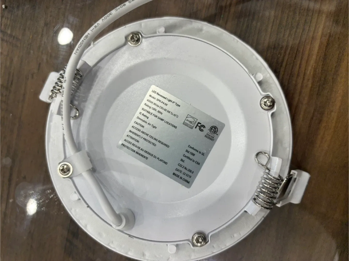 54 LED 4000k Potlight image indicator(2)