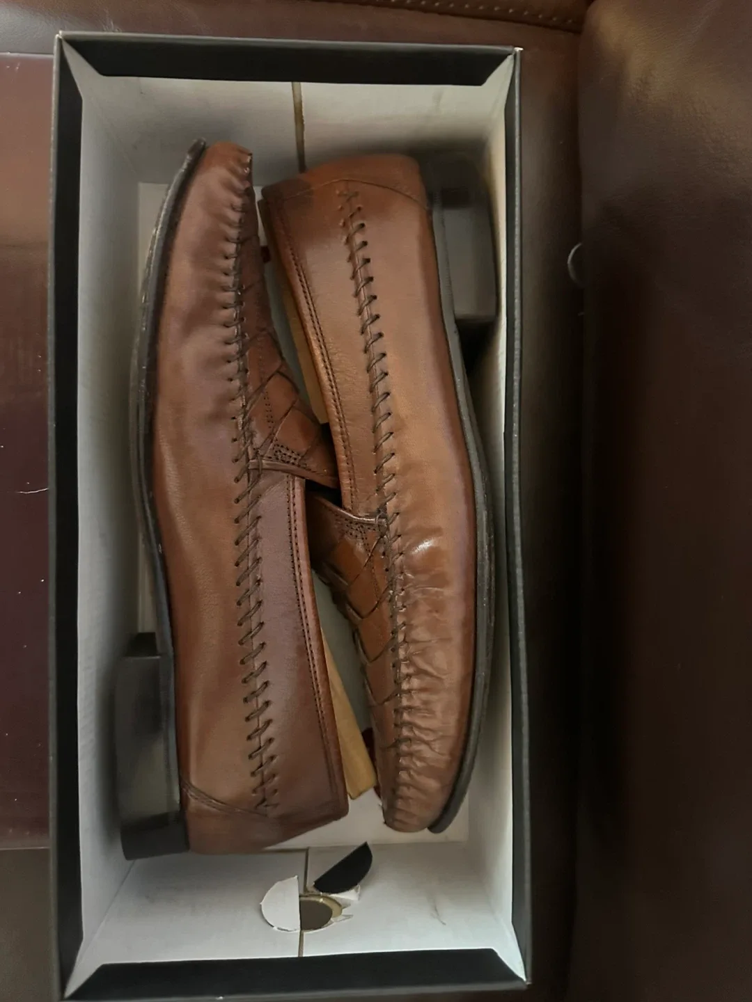 Florsheim Bridgeport  Leather Loafers - Size 9.5 EEE image indicator(7)