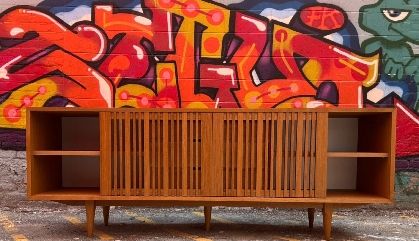 White Oak Credenza/Console image indicator(2)