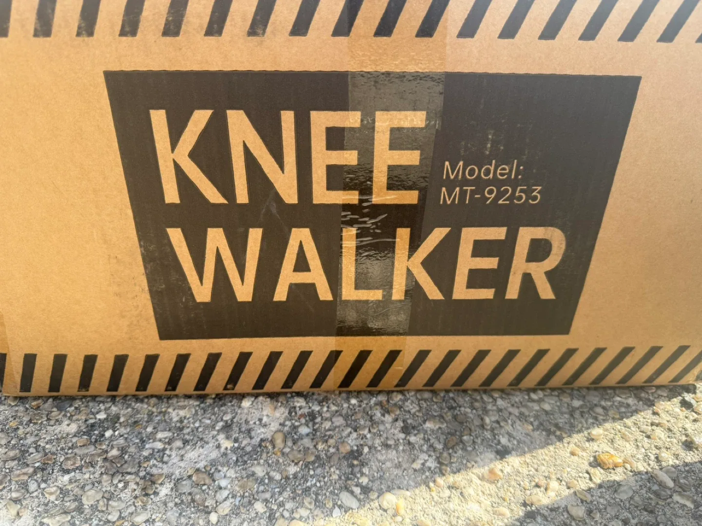 Zenart Knee Walker with Box- brand new assembly(open boxed) image indicator(8)