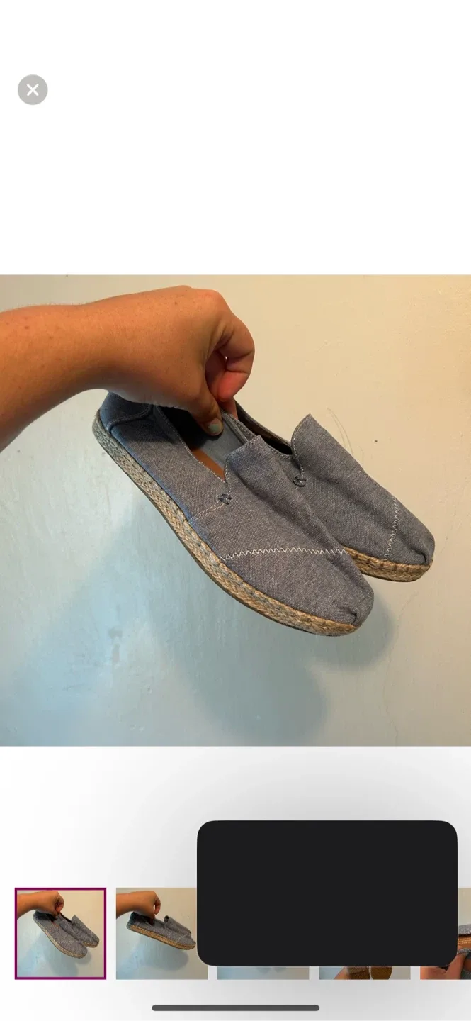 TOMS Women's Slip-On Shoes - Size 7 thumbnail