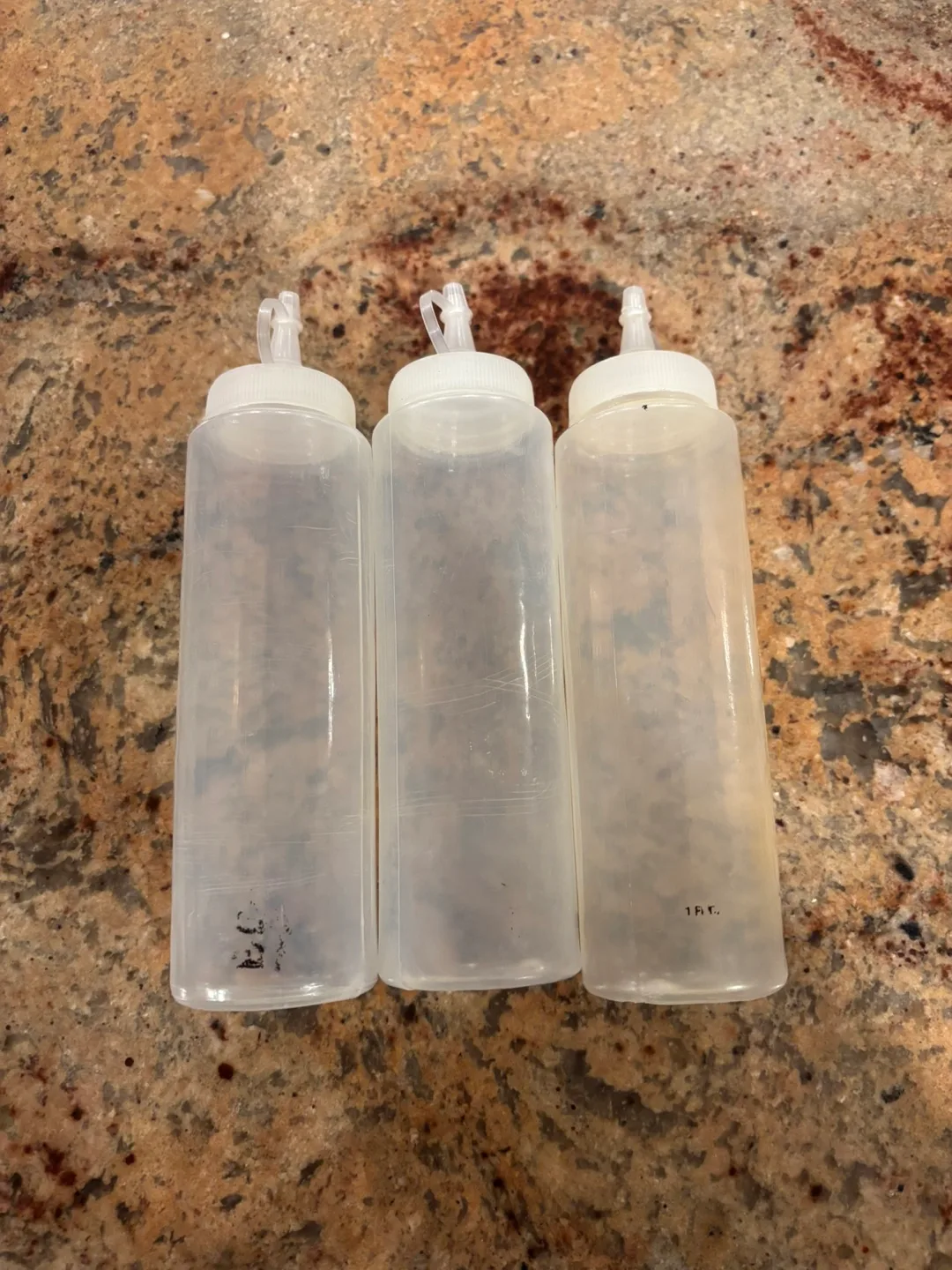 3 Squeeze Bottles