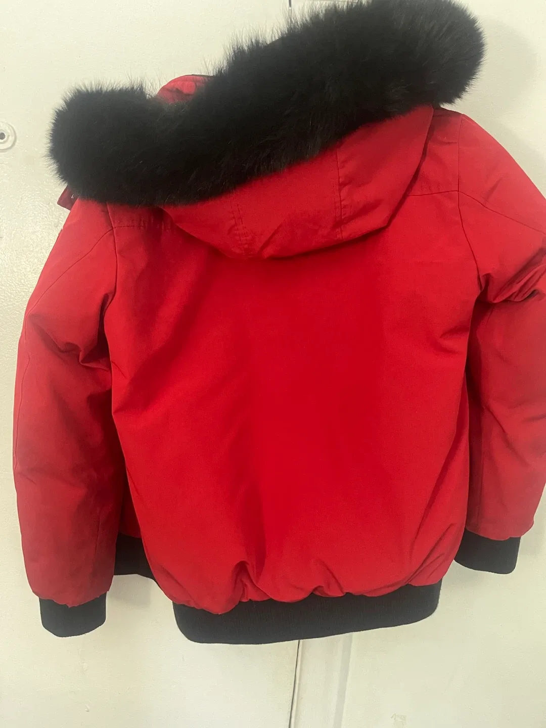 Moose Knuckles Red Bomber Jacket - Size XL image indicator(6)