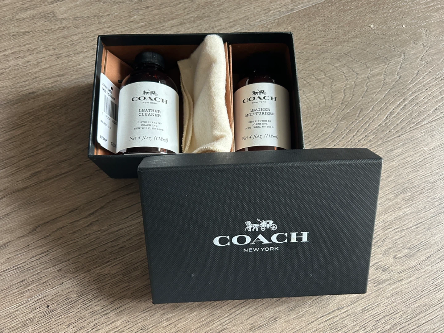 Coach Leather Cleaner & Moisturizer Set