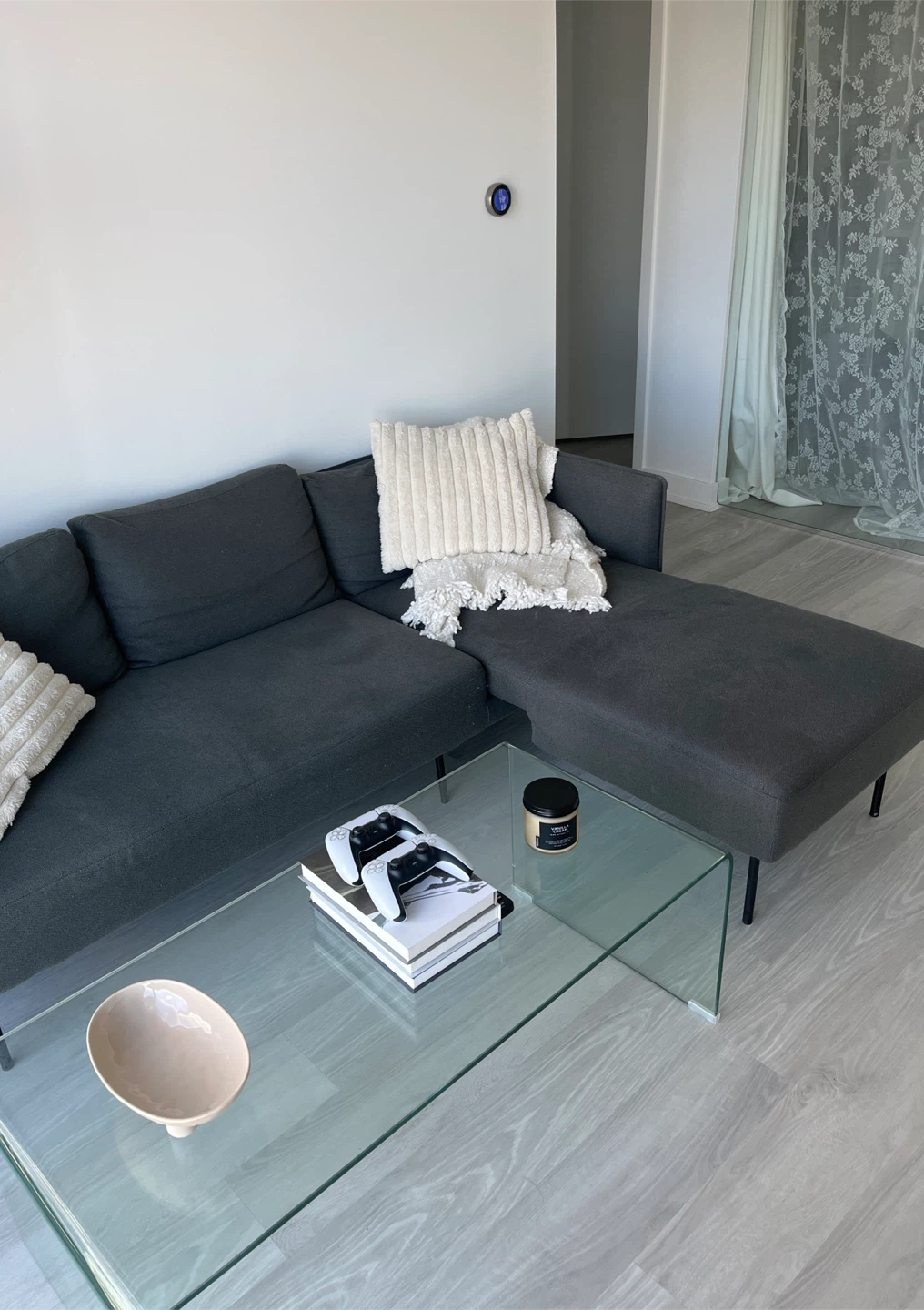 Structube Grey Sectional Sofa - photo 2