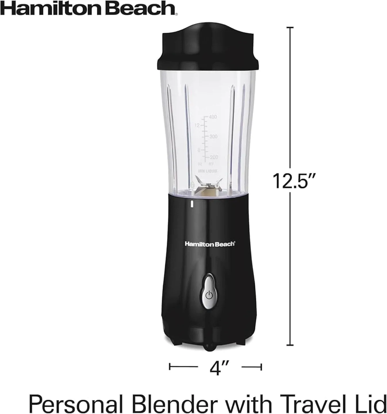 Hamilton Beach Personal Blender - Blend & Go image indicator(5)
