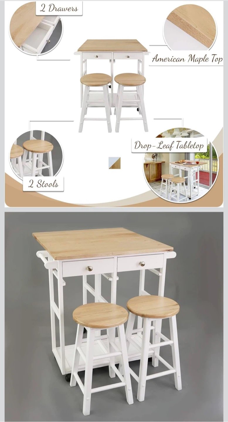 American Trails Breakfast Cart with drop leaf - photo 2