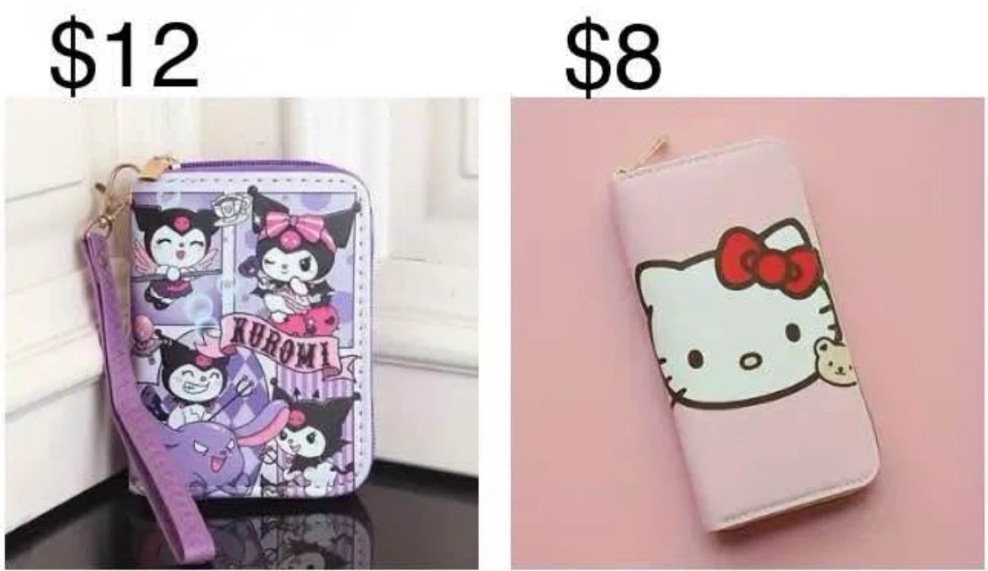 Disney Character Wallets - Winnie the Pooh, Stitch, Hello Kitty - photo 2