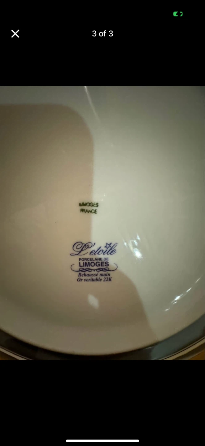 Petrole Limoges France Decorative Plate Last Supper - photo 2
