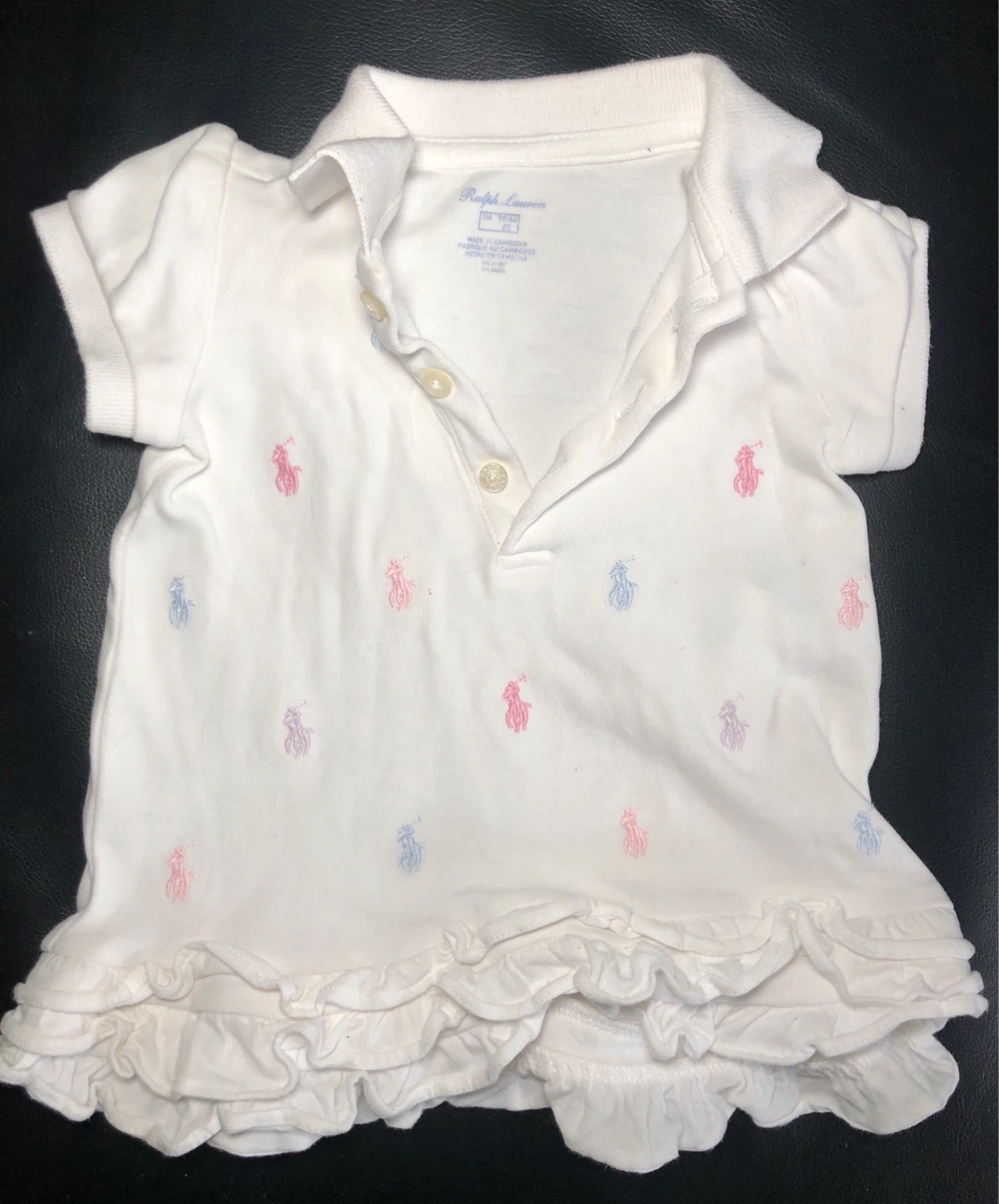 Ralph Lauren White Polo - 3M