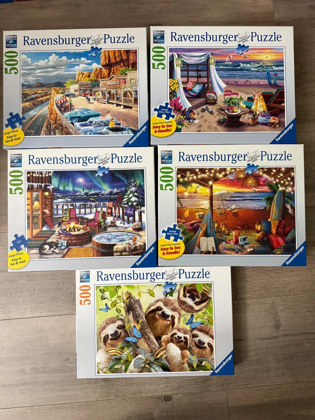 Ravensburger 500 Piece Puzzles
