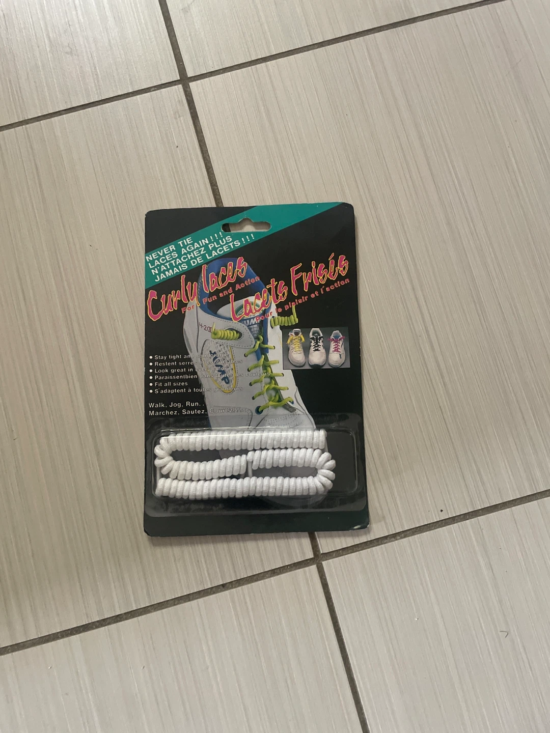 Curly Laces - Never Tie Again!