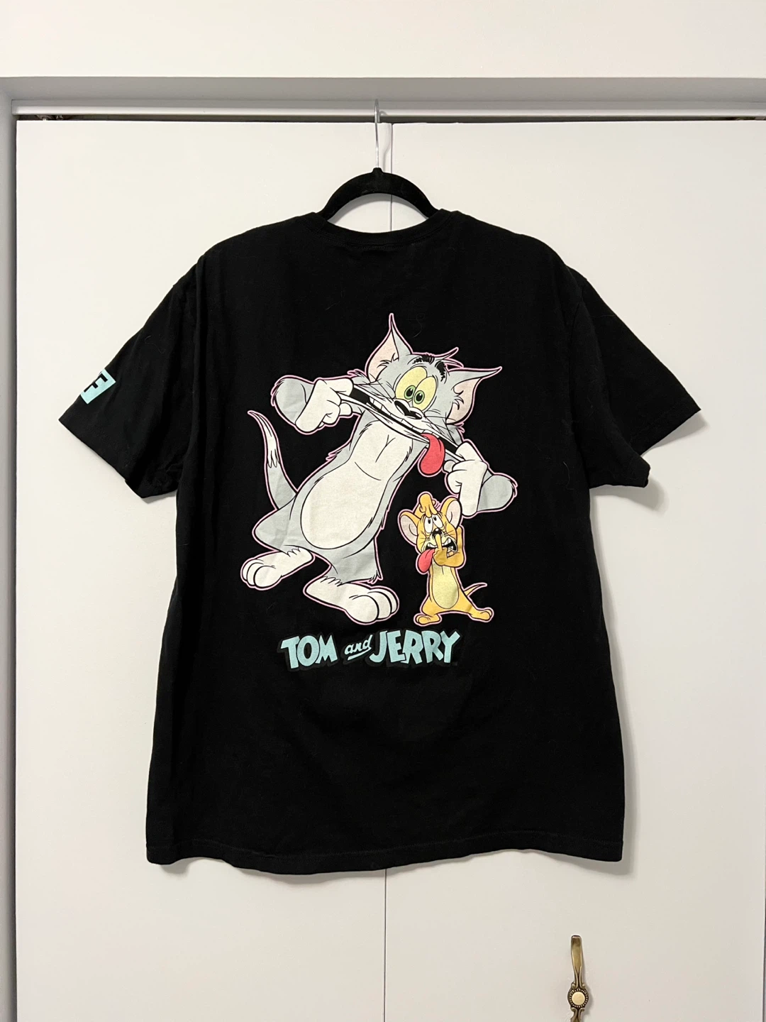 NEFF x Tom and Jerry Black T-Shirt - XL - photo 2