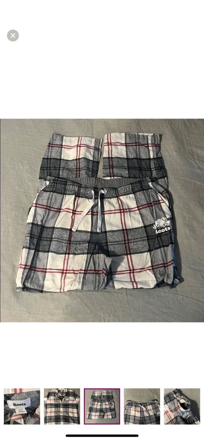 Roots Womens Plaid Pajama Set - medium image indicator(6)