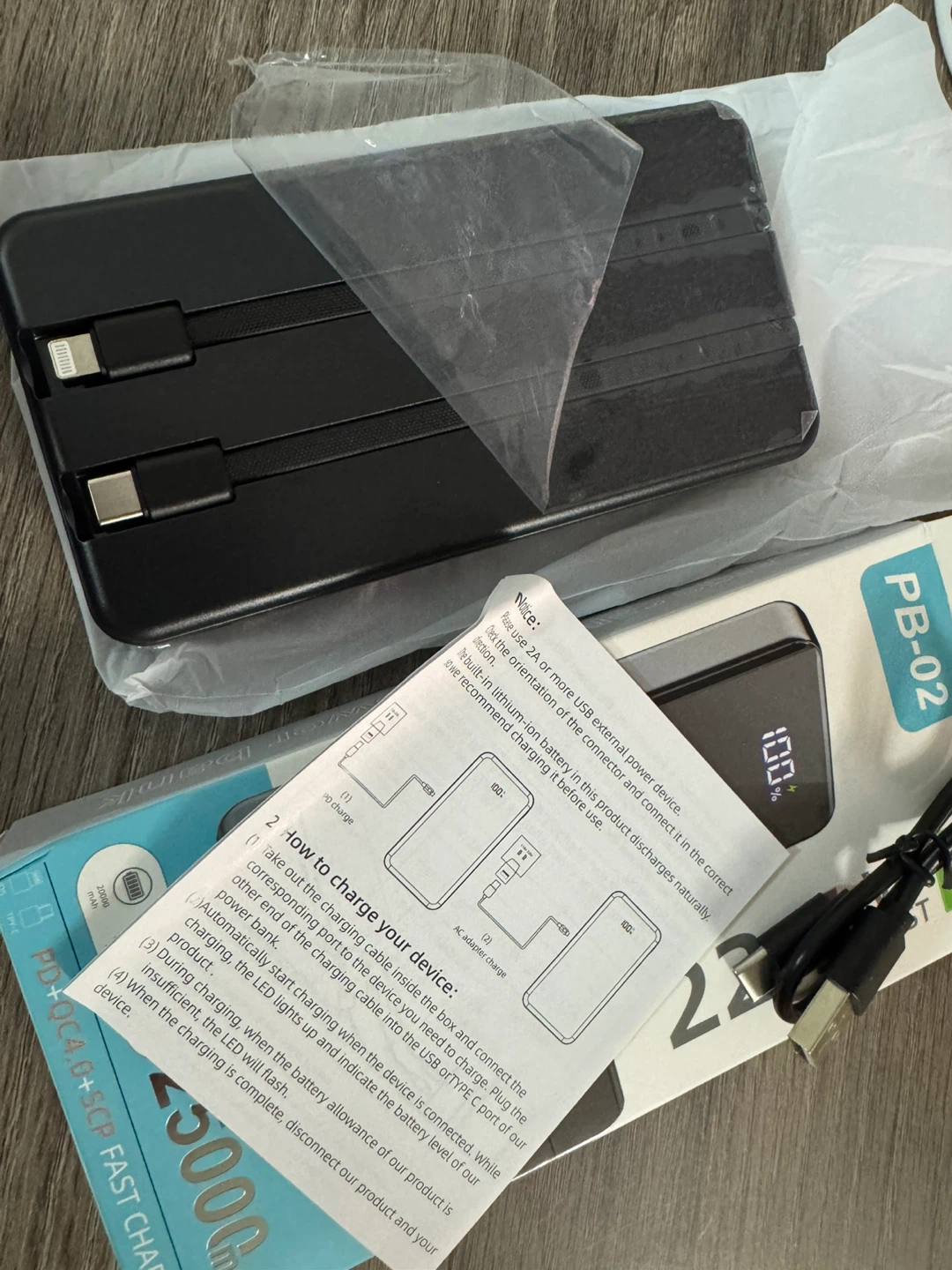 New PB-02 25000mAh Portable Power Bank - photo 4