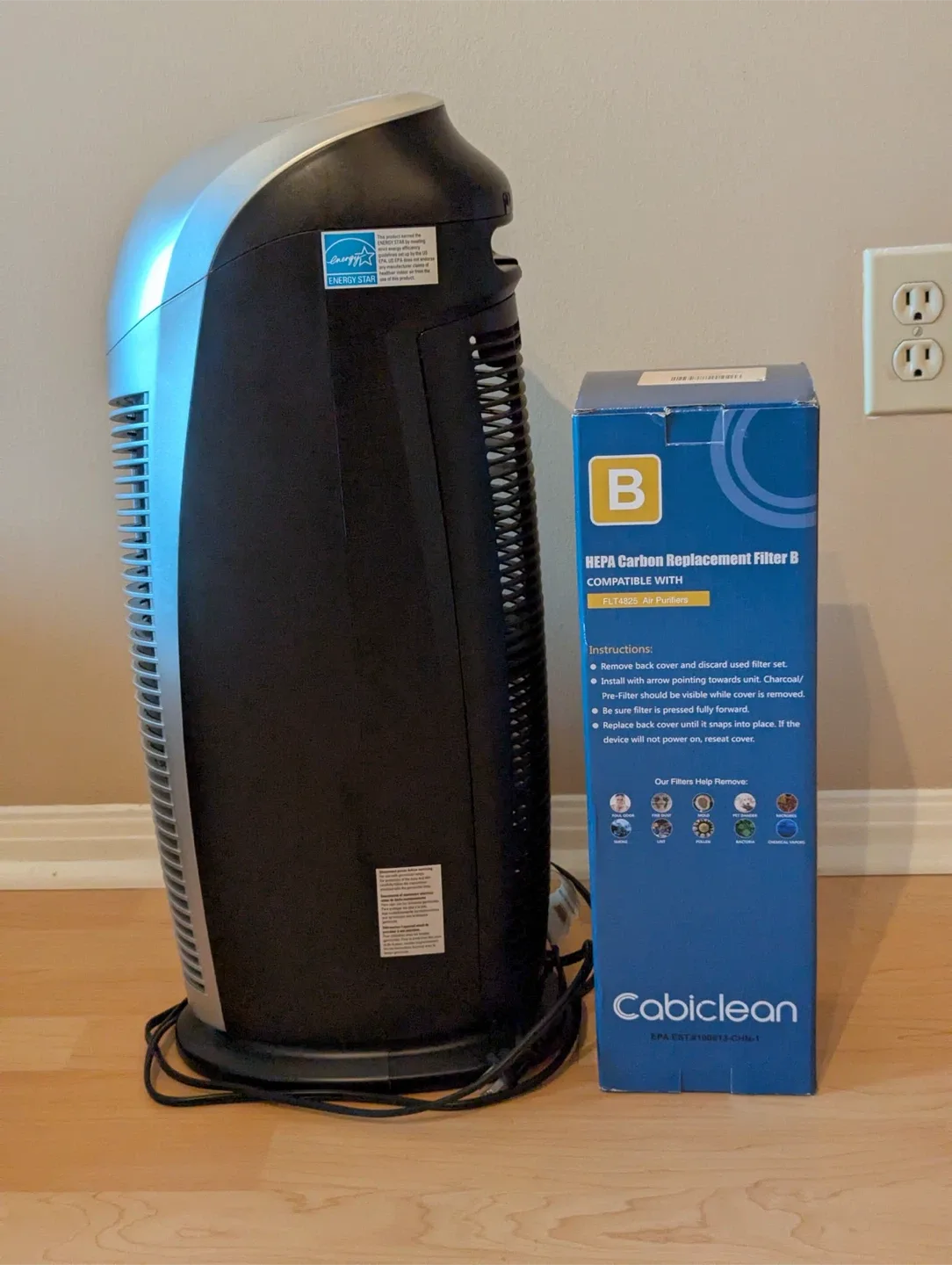 PureGuardian Air Purifier w/ 2 new Filter image indicator(2)