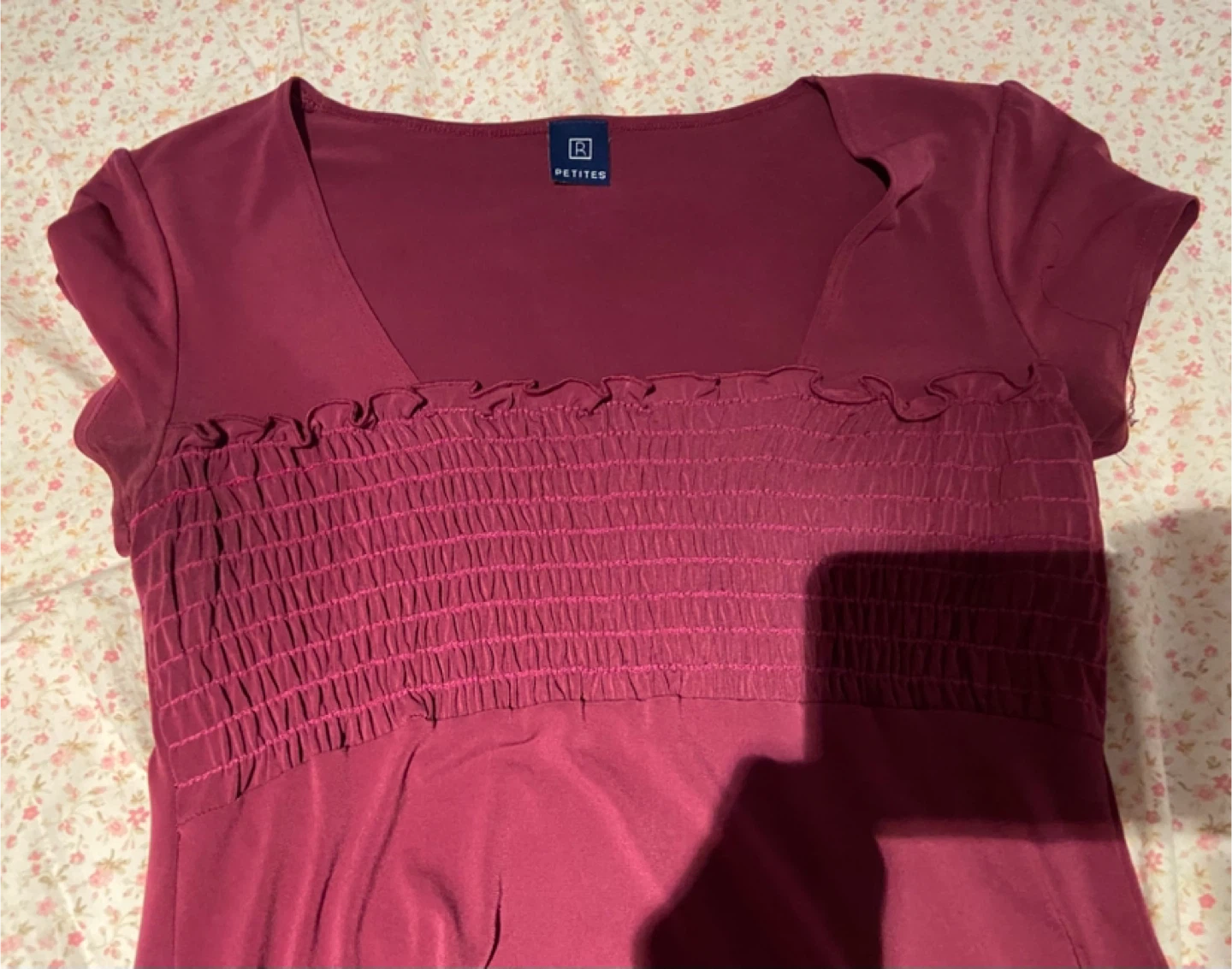 Y2K Purple Top - photo 2