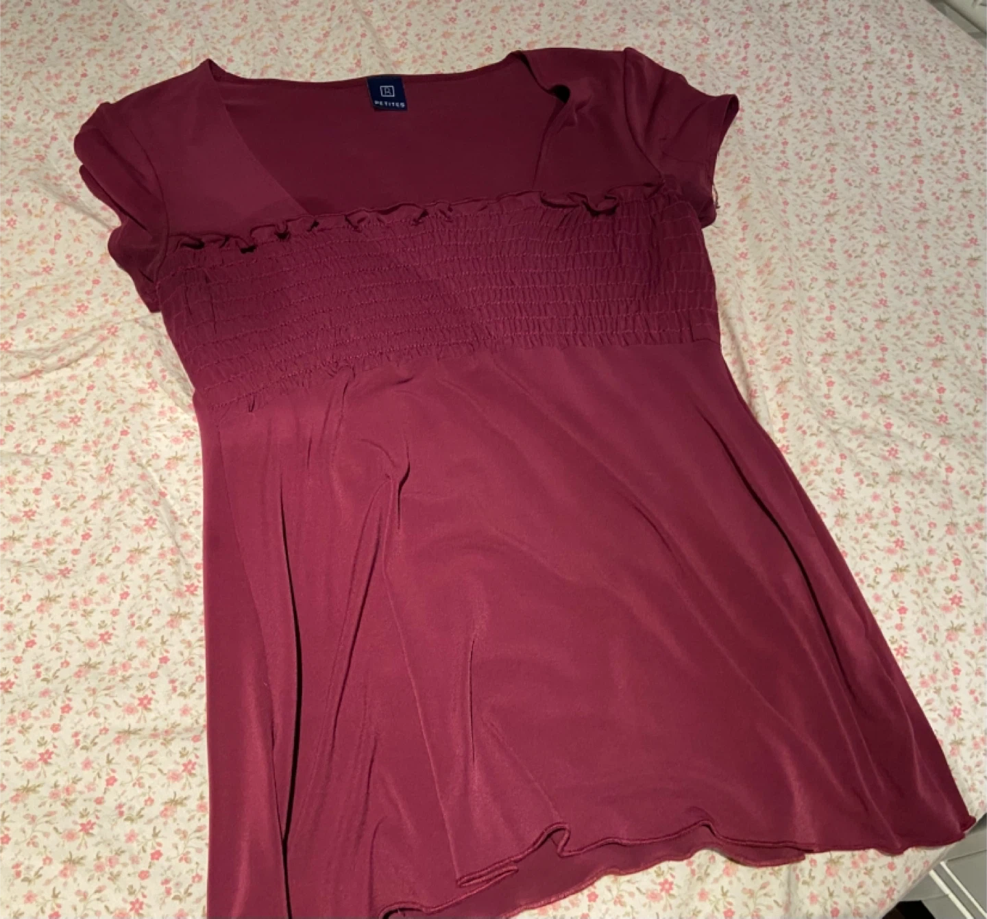 Y2K Purple Top