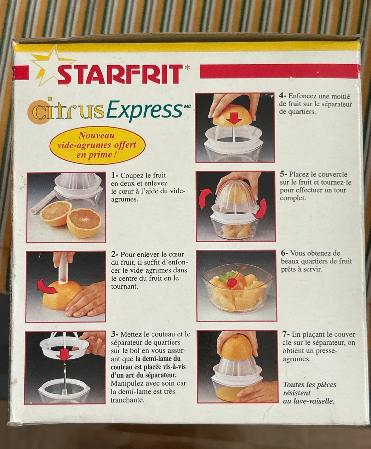 Starfrit Citrus Express - Fruit Juicer(used) image indicator(2)