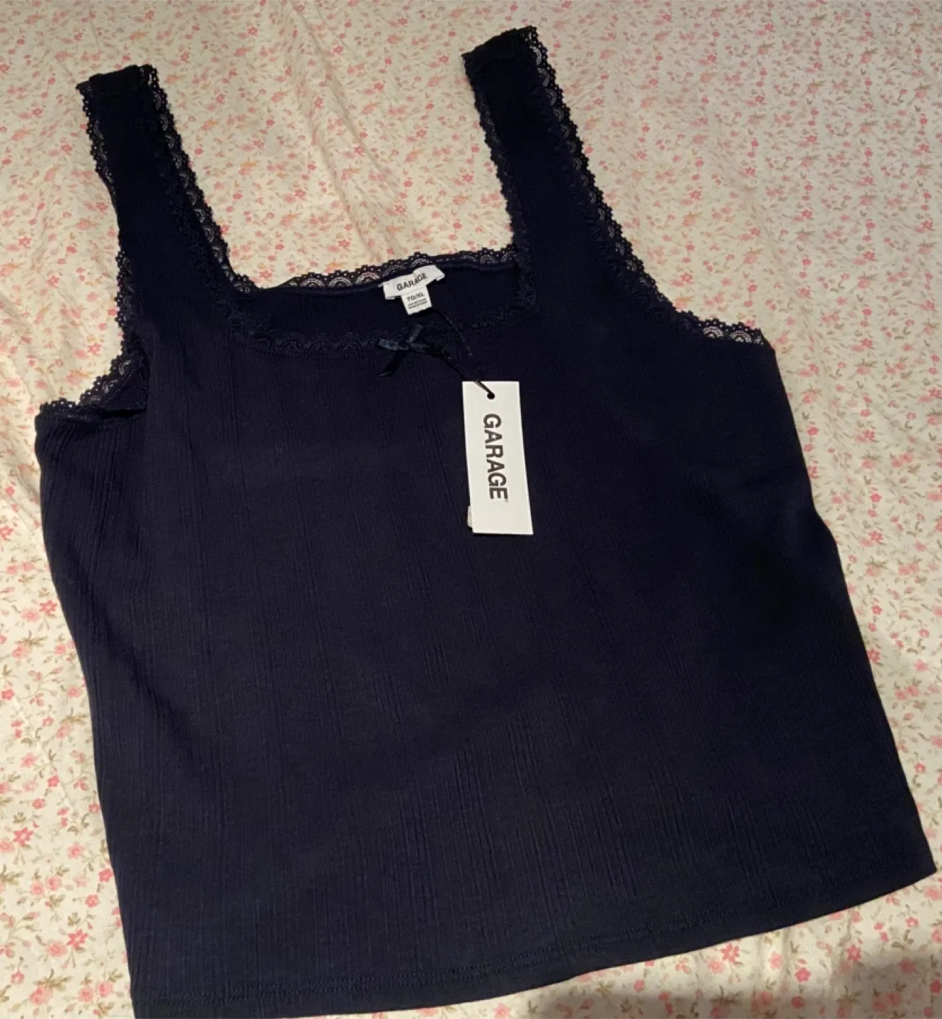 Garage Blue Tank Top