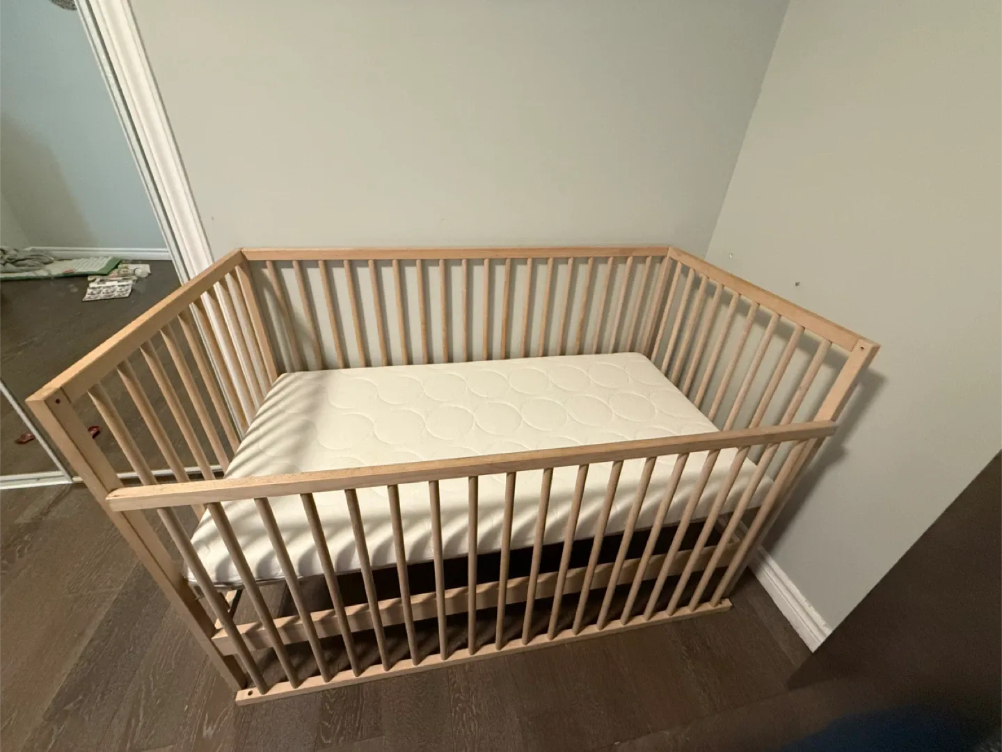 IKEA Gulliver Crib with Mattress image indicator(2)