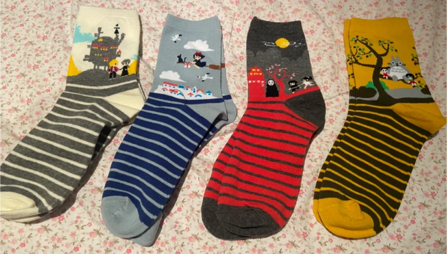 Studio Ghibli Socks