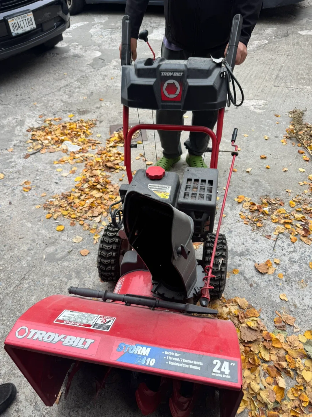 Troy-Bilt Storm 2410 Snow Blower - 24 inch image indicator(5)