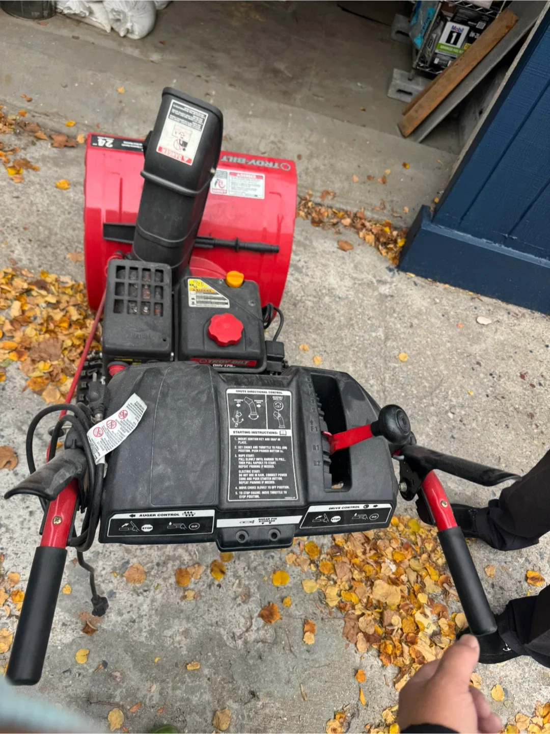 Troy-Bilt Storm 2410 Snow Blower - 24 inch image indicator(2)