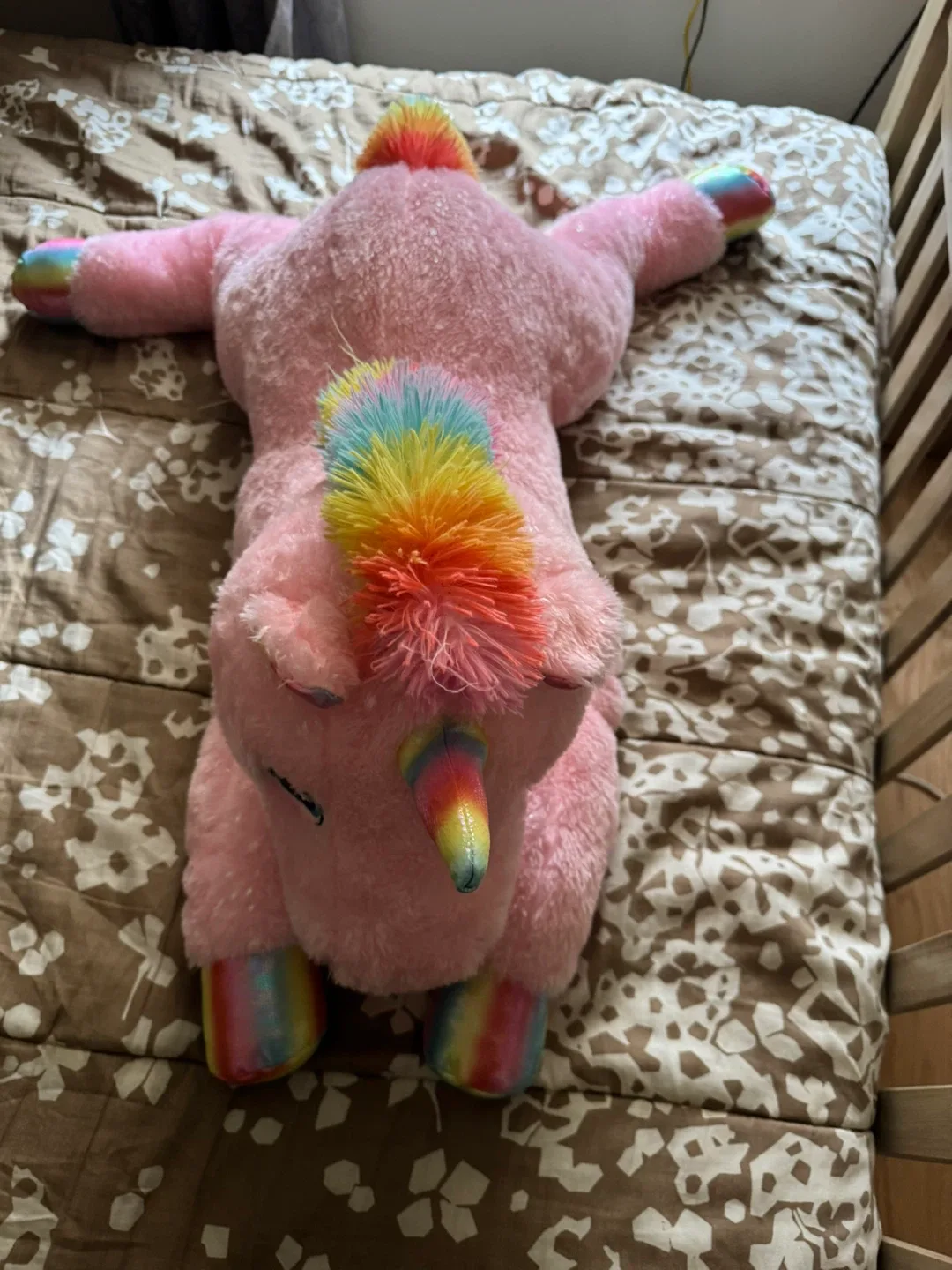 Pink Unicorn Plush Stuffed Animal image indicator(4)
