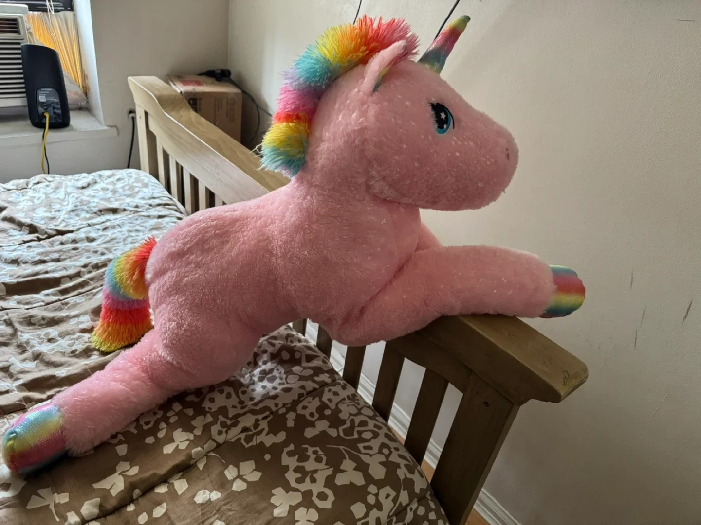 Pink Unicorn Plush Stuffed Animal image indicator(3)