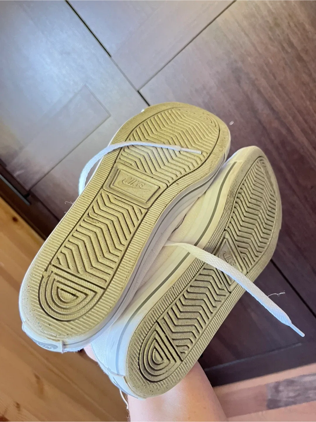 Nike Canvas High-Top Sneakers - White image indicator(4)