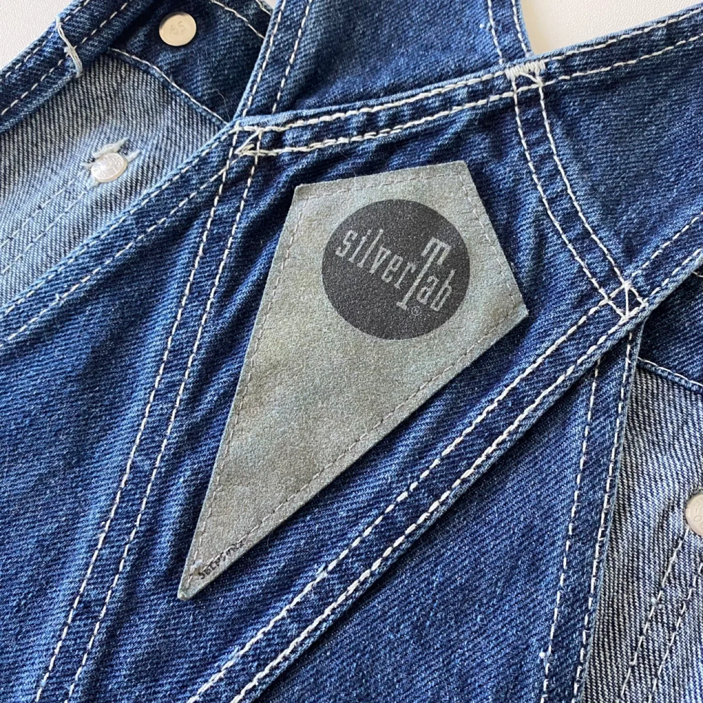 90's Levi's Silver Tab Overalls image indicator(7)
