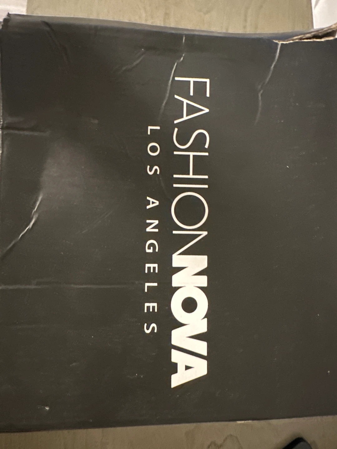 Fashion Nova Clear Heels, Size 7.5