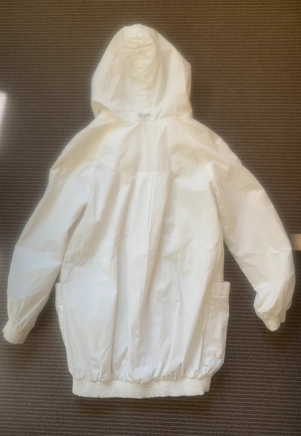 Vero Moda Cream Hooded Utility Jacket image indicator(4)