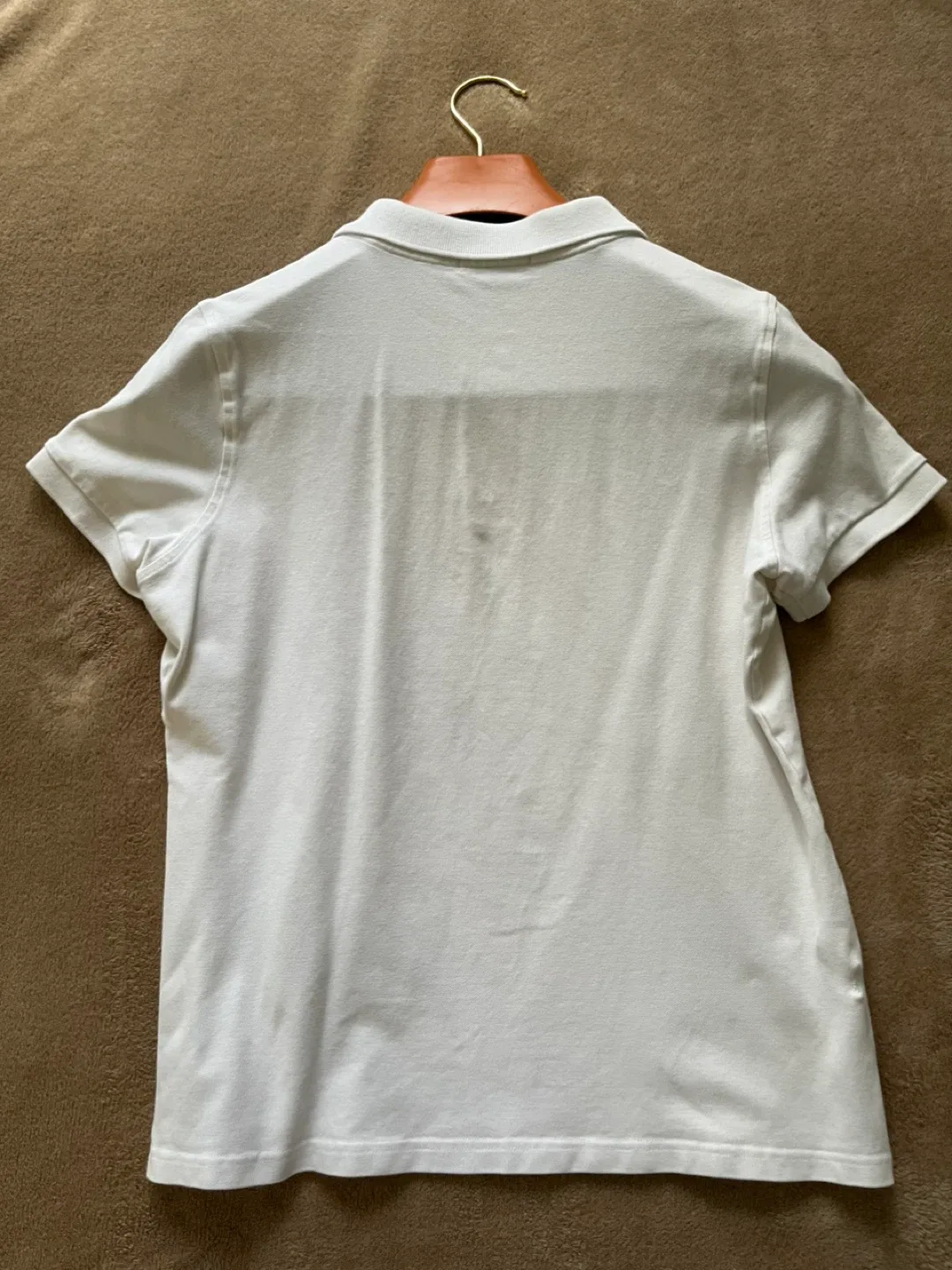 Ladies Burberry London White Polo Shirt - XL image indicator(3)